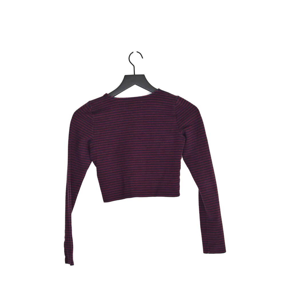 Abercrombie & Fitch Blue/Red Striped Long Sleeve Size M - Picture 2 of 3